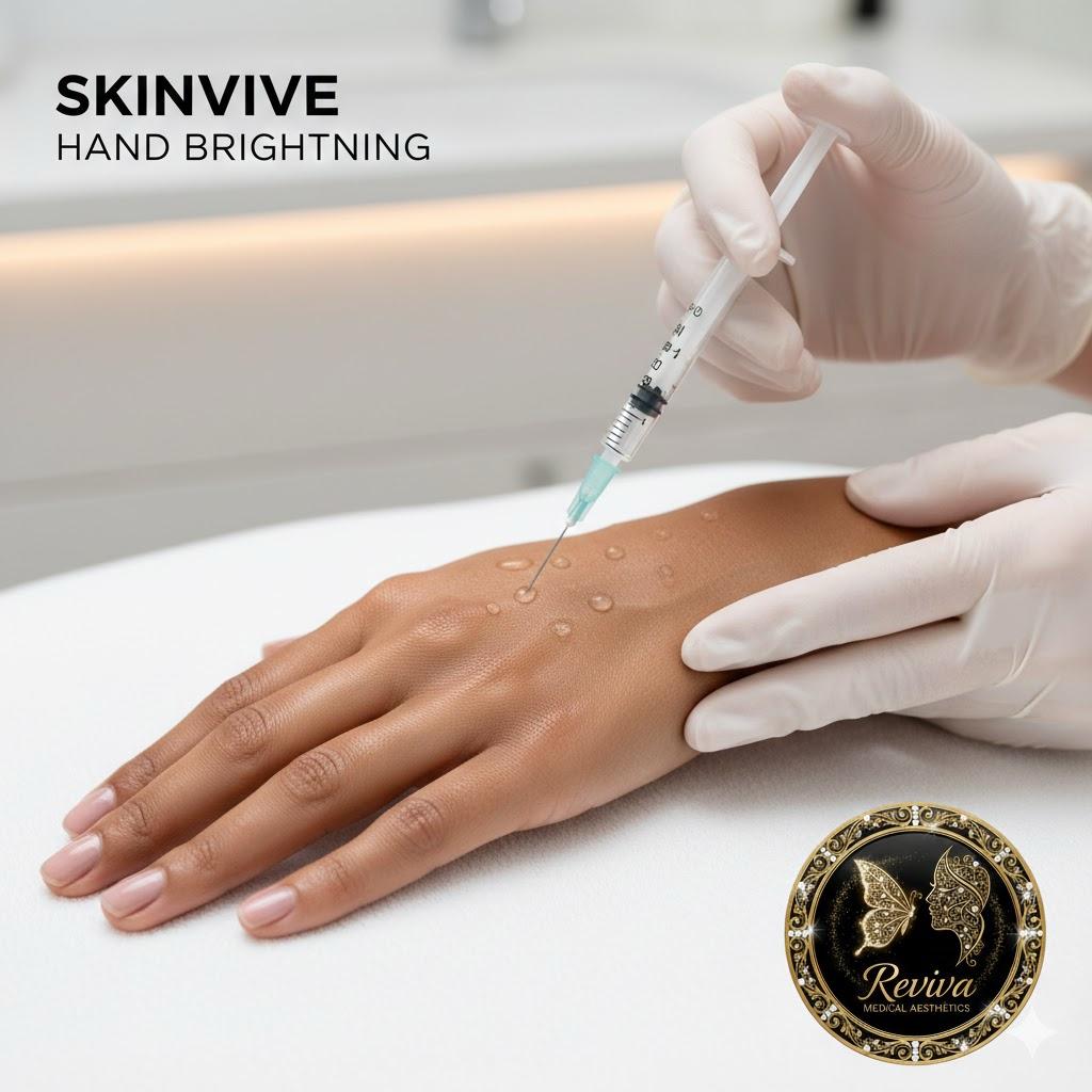 SkinVive hand brightening injection treatment